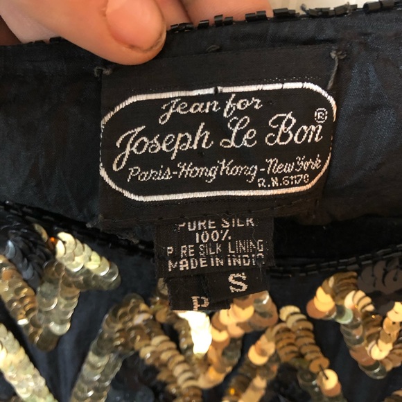 Vintage Silk Sequin Top - Picture 3 of 3